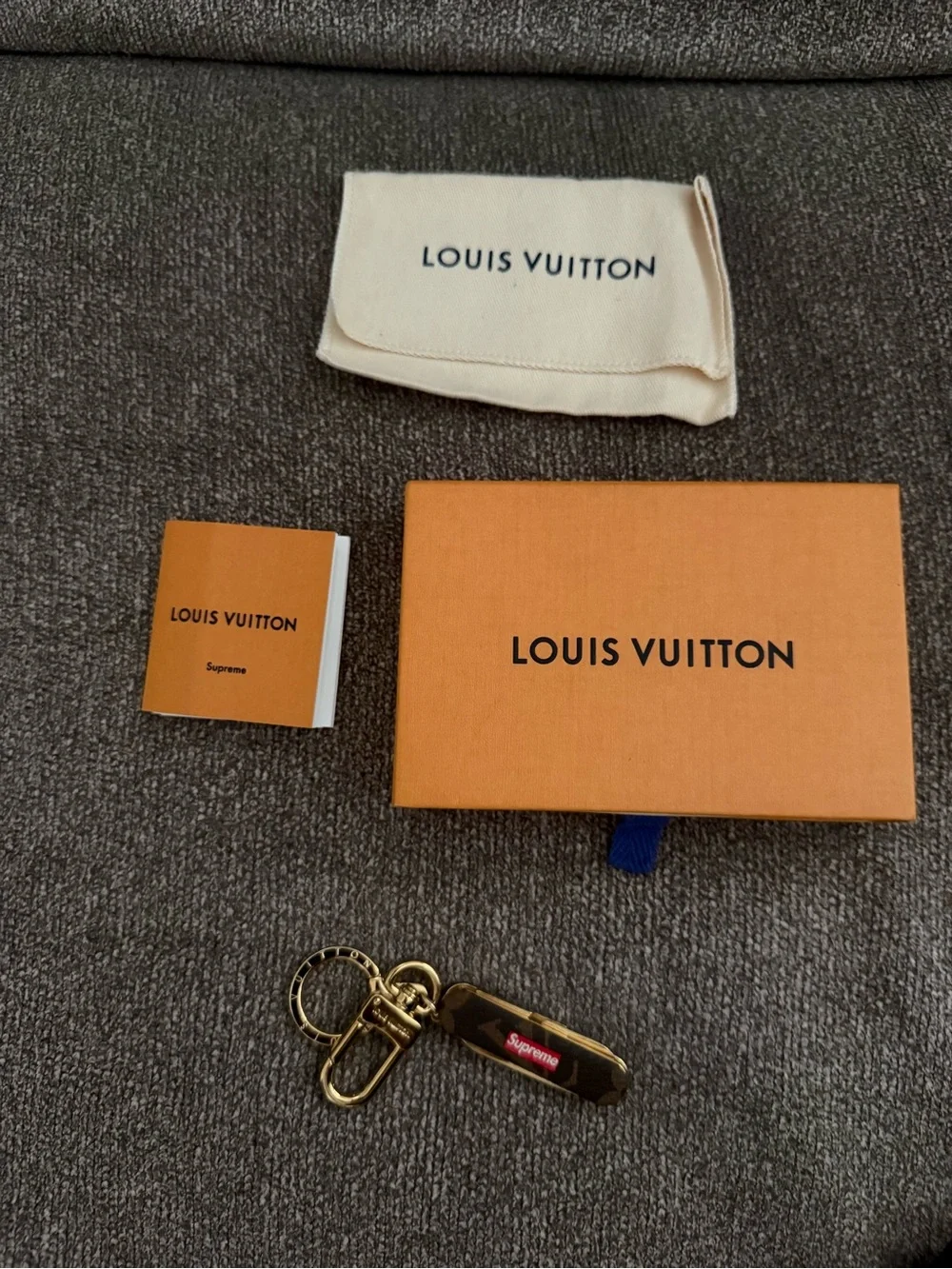 Louis Vuitton gold tone